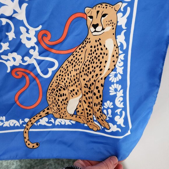 H&M Swedish Designed Cheetah Scarf - Picture 1 of 5
